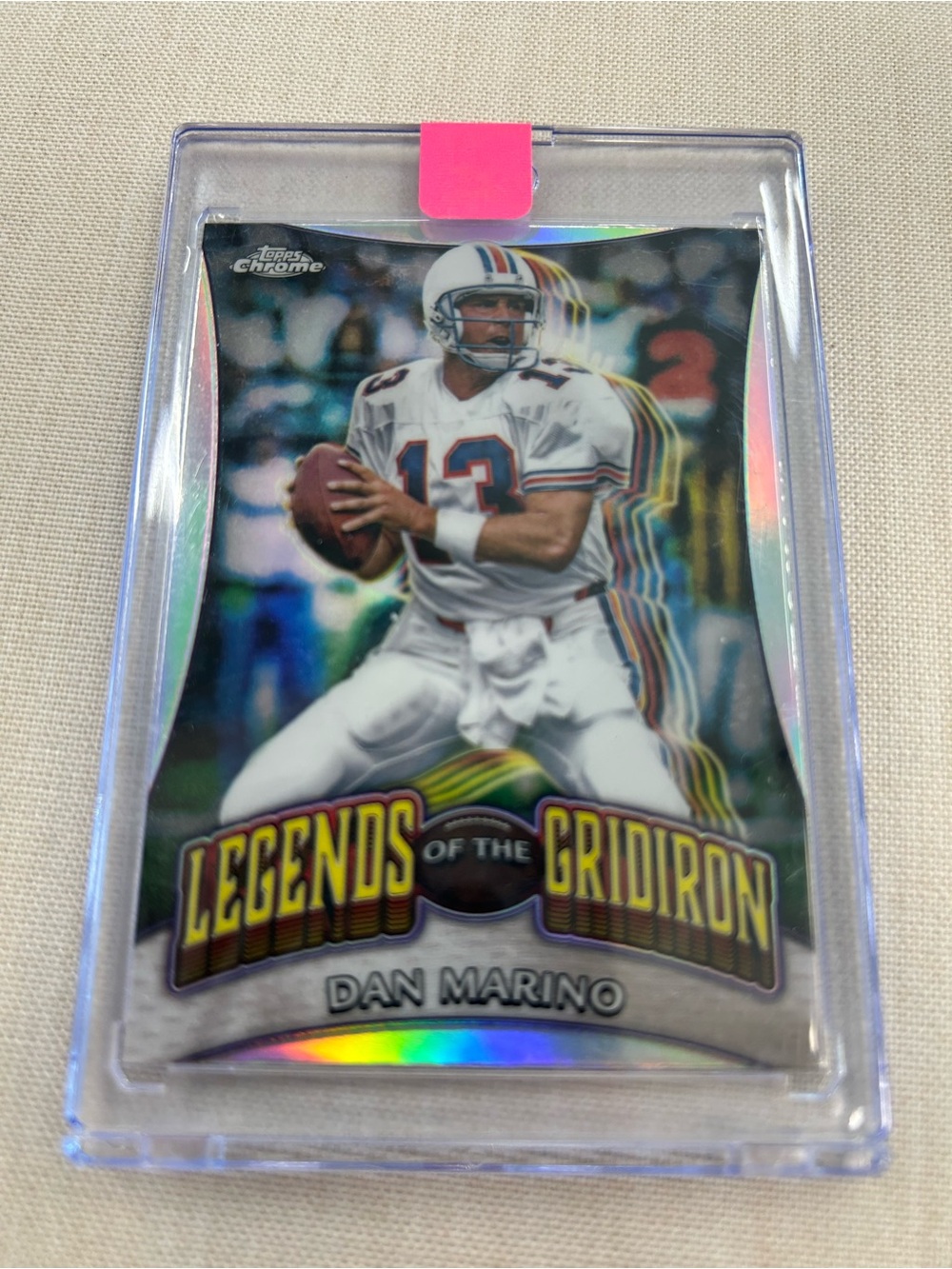 Topps Chrome Legends of the Gridiron Dan Marino